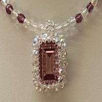 18mm x 13mm Light Amethyst Rectangle Swarovski Element Crystal 